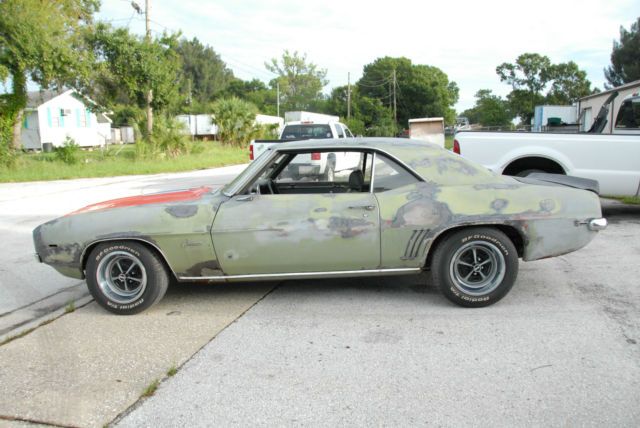 1969 Camaro Project Car, 43K original miles One owner. 1969 Chevrolet Camaro