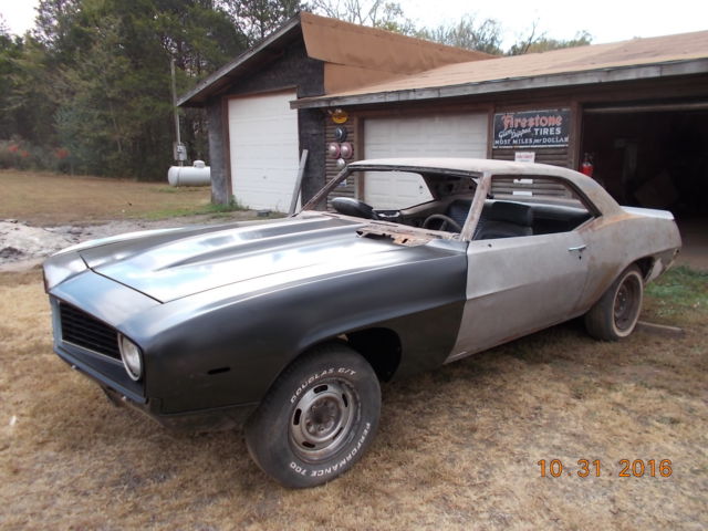 1969 CAMARO PROJECT LOTS OF NEW SHEET METAL CLEAR TITLE 1969 Chevrolet Camaro