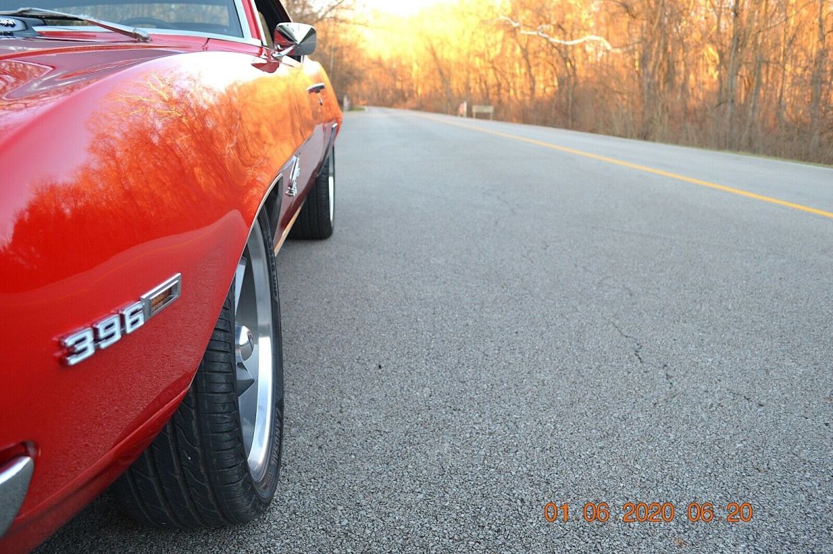 1969 Chevrolet Camaro RS SS 396 4SPD PS PDB TACH AND GAUGES DELUXE INT - photo 11