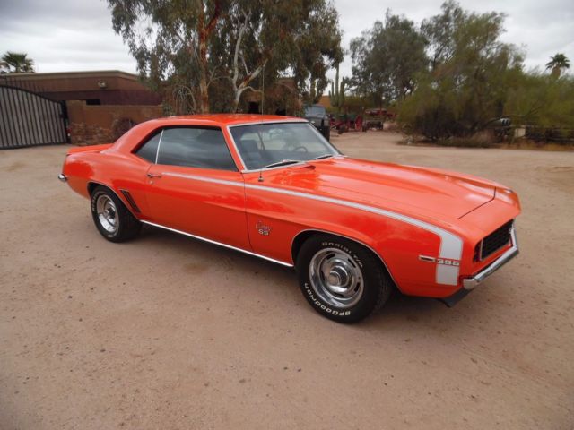 1969 Chevrolet Camaro RS SS L-78 396/375hp 4spd 4.10 12 Bolt ZL2 Solid - photo 2