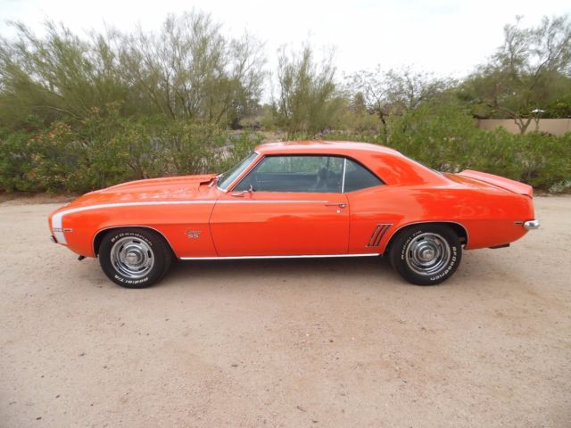 1969 Chevrolet Camaro RS SS L-78 396/375hp 4spd 4.10 12 Bolt ZL2 Solid - photo 3
