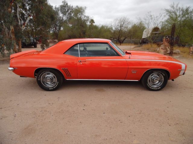 1969 Chevrolet Camaro RS SS L-78 396/375hp 4spd 4.10 12 Bolt ZL2 Solid - photo 4