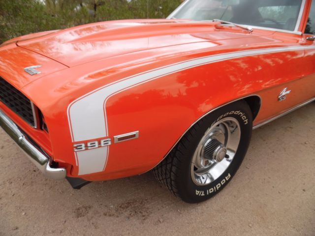 1969 Chevrolet Camaro RS SS L-78 396/375hp 4spd 4.10 12 Bolt ZL2 Solid - photo 7