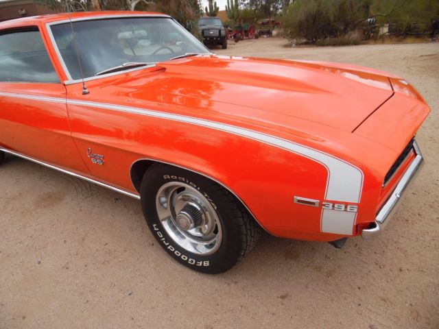 1969 Chevrolet Camaro RS SS L-78 396/375hp 4spd 4.10 12 Bolt ZL2 Solid - photo 8