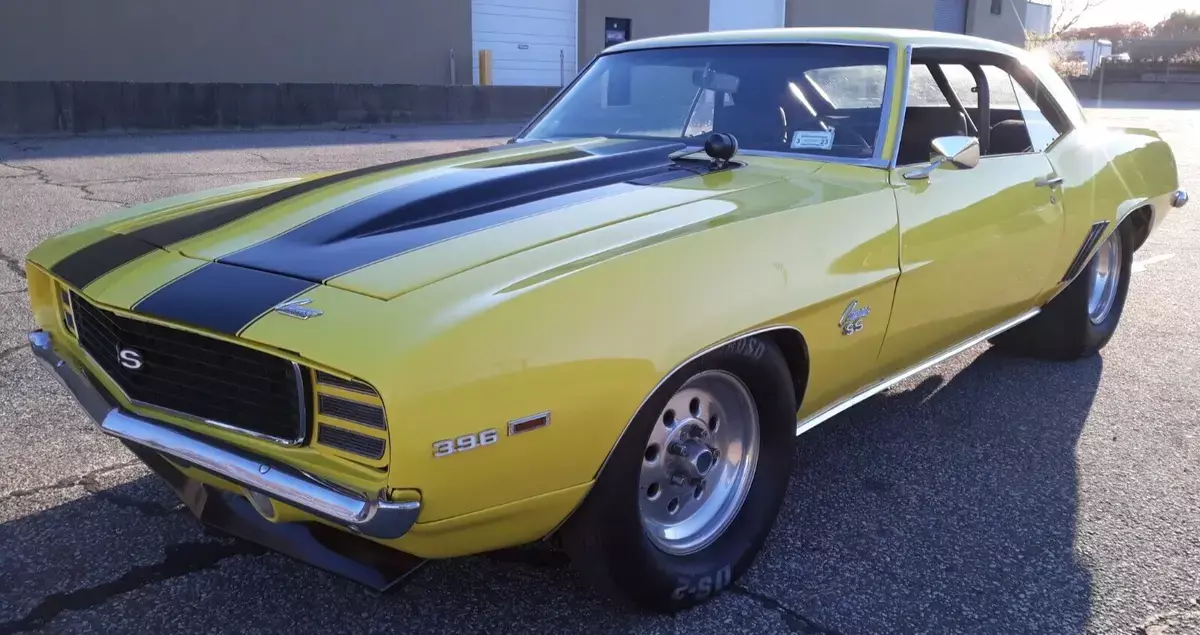 1969 CAMARO RS/SS 396 BIG BLOCK AUTO DAYTONA YELLOW RALLY SPORT NICE!!! 1969 Chevrolet Camaro