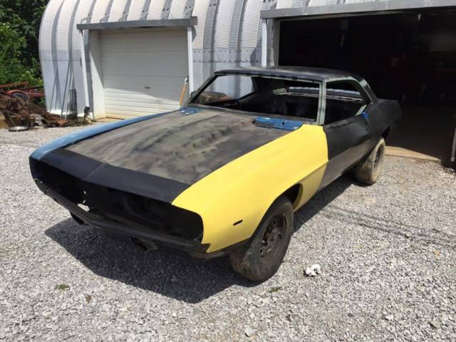 1969 Camaro RS/SS rolling body DSE mini tub 12 bolt rearend new sheet metal 1969 Chevrolet Camaro