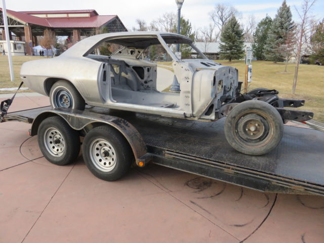 1969 Camaro Rust Free Roller Body 1969 Chevrolet Camaro X44