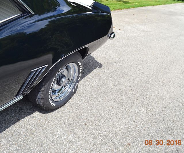 1969 Chevrolet Camaro 350 SS TRIM AUTO BLACK AND WHITE - photo 7