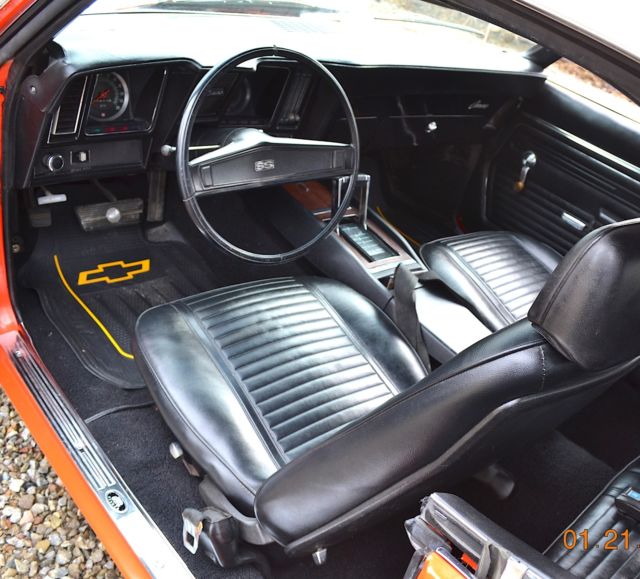 1969 Chevrolet Camaro SS 350 ORIGINAL NUMBER MATCH ENGINE - photo 4