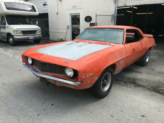 1969 Camaro SS 396 X66 car 1969 Chevrolet Camaro SS 396