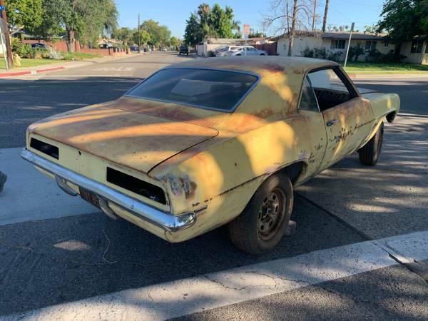 1969 CAMARO - SS 396 Z28 RS COPO 1967 MUSTANG FASTBACK 1968 YENKO NOVA CHEVELLE 1969 Chevrolet Camaro