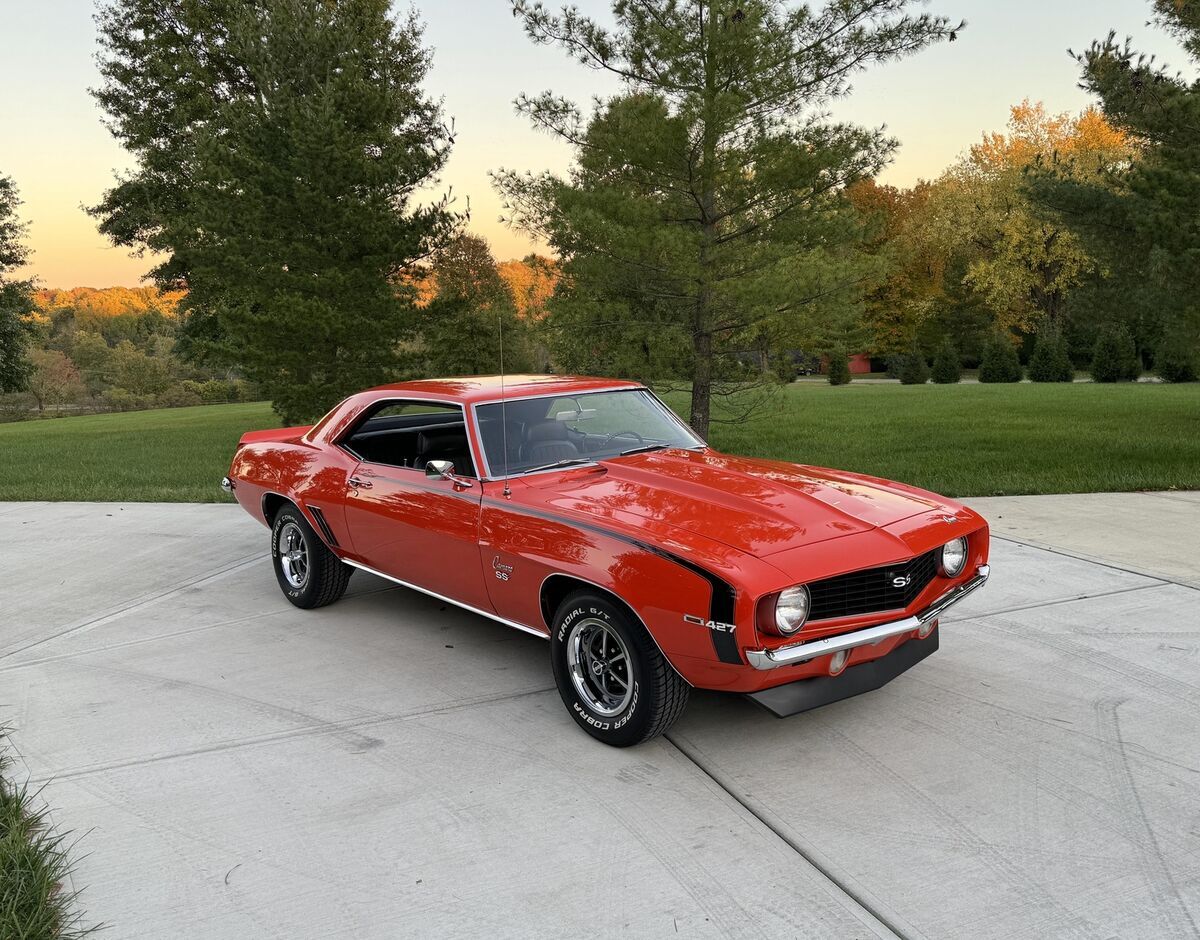 1969 CHEVROLET SS CAMARO SS 427 4SPD 12 BOLT PS 4 WHL PDB TACH - photo 12