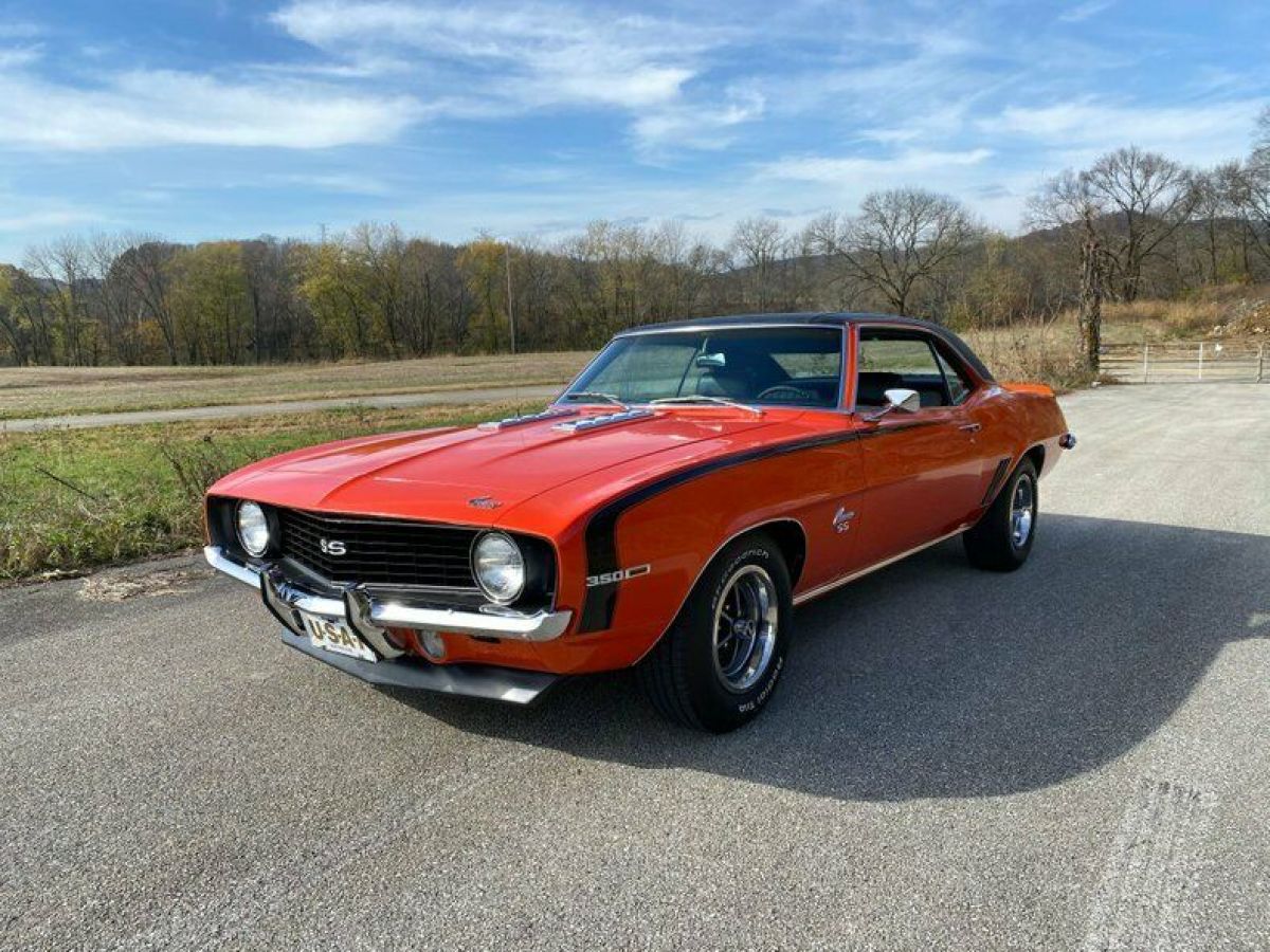 1969 Camaro SS hugger orange 1969 Chevrolet Camaro
