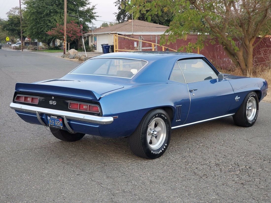 1969 Chevrolet Camaro SS matching numbers 396 big block - photo 7