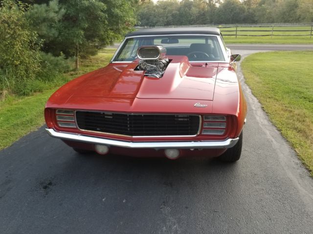 1969 Camaro SS RS convertible 502 H.O. 6:71 BDS Supercharged custom Dana 1969 Chevrolet Camaro Rally Sport SS