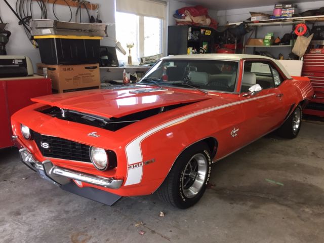 1969 CAMARO SS. TRUE DOCUMENTED ORIGINAL SS..Original dealer invoice, 1969 Chevrolet Camaro SS