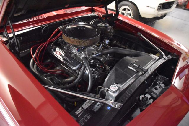 1969 Chevrolet Camaro SS350 Convertible code 52 Garnet Red 100% Rust Free! - photo 10