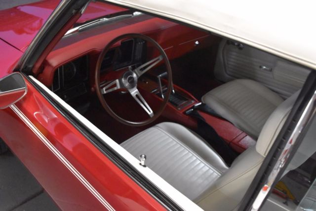 1969 Chevrolet Camaro SS350 Convertible code 52 Garnet Red 100% Rust Free! - photo 6