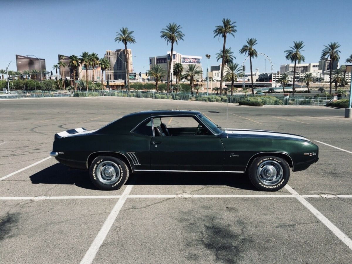 1969 CAMARO Z28 , ORIGINAL DZ302,M22 ,12 BOLT POSI,AUTHENTICATED REAL Z28 1969 Chevrolet Camaro STYLE TRIM