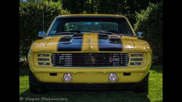 1969 CAMARO Z28 RALLY SPORT DAYTONA YELLOW 1969 Chevrolet Camaro Z28 RALLY SPORT