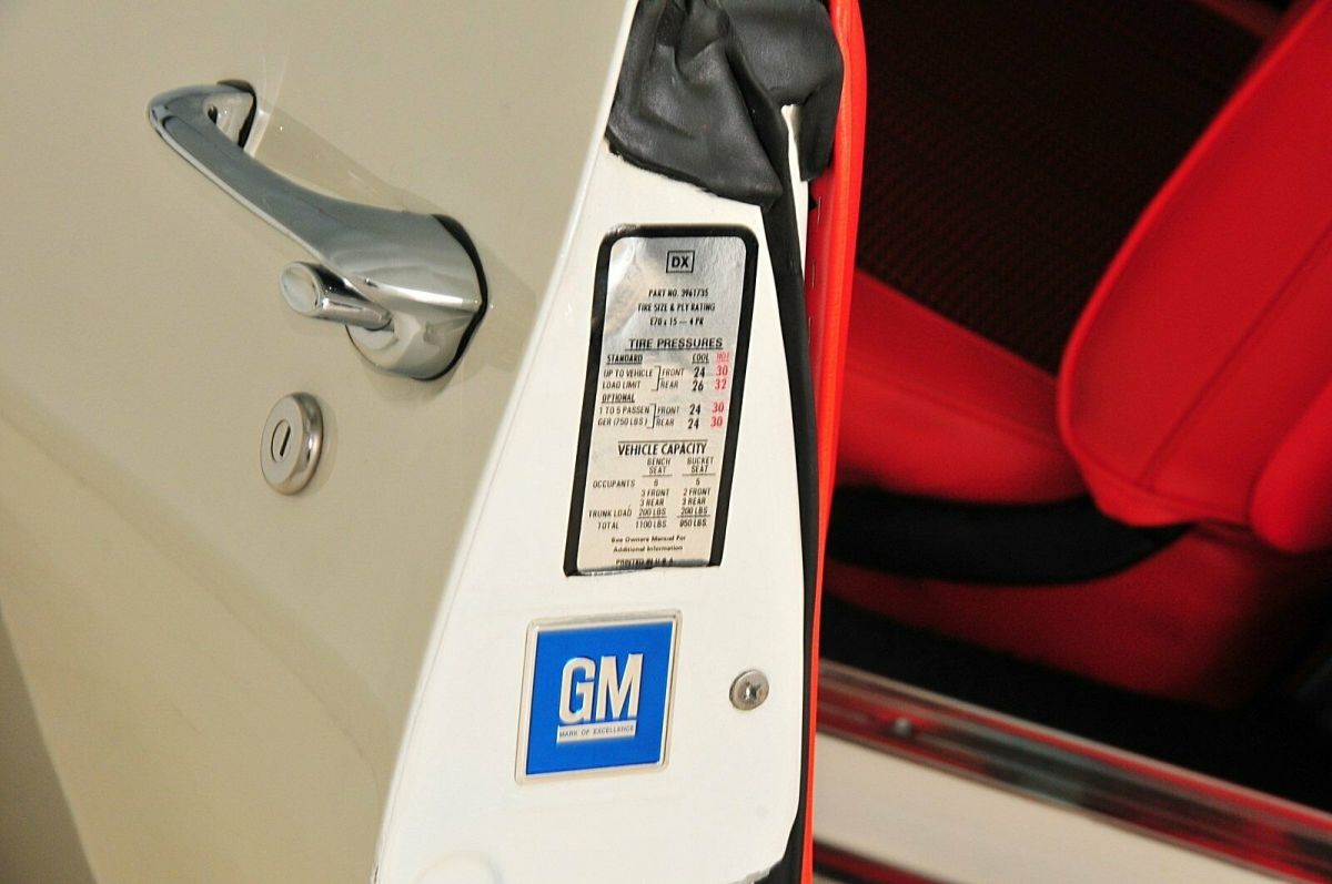 1969 Chevrolet Camaro Orange Deluxe Cloth - photo 10