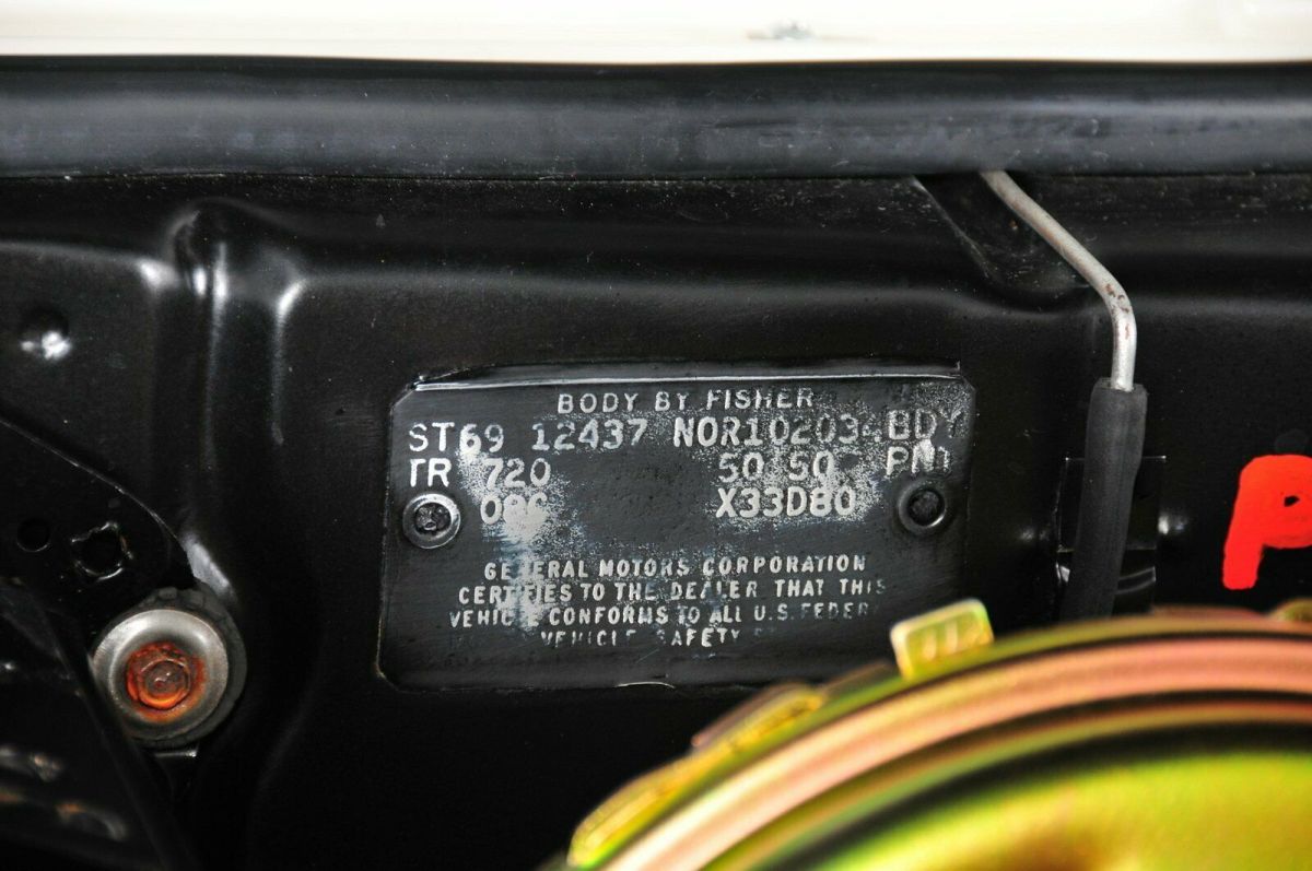 1969 Chevrolet Camaro Orange Deluxe Cloth - photo 12