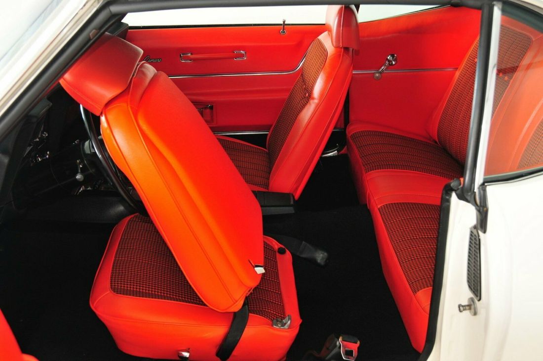 1969 Chevrolet Camaro Orange Deluxe Cloth - photo 6