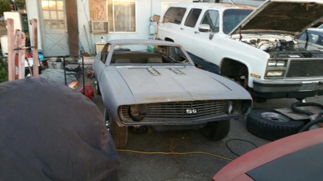 1969 CAMARO"SS" TRIBUTE PROJECT COMPLETE CAR NICE BODY PRO TOURING? 1969 Chevrolet Camaro