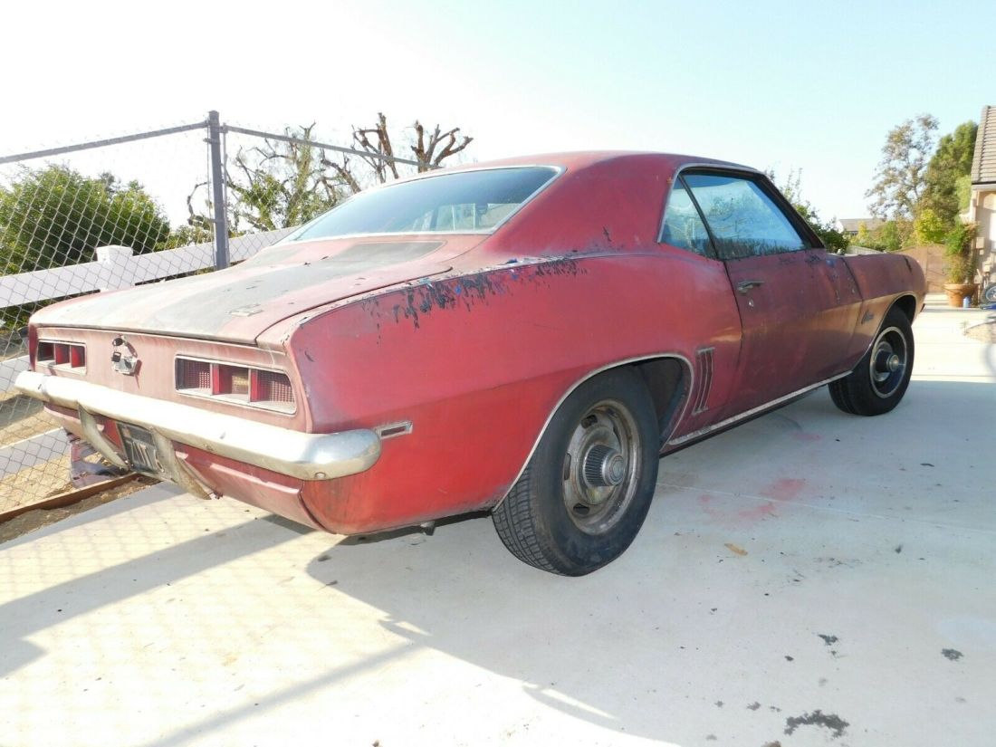 1969 Chevrolet Camaro LOADED BLACK PLATE - photo 3