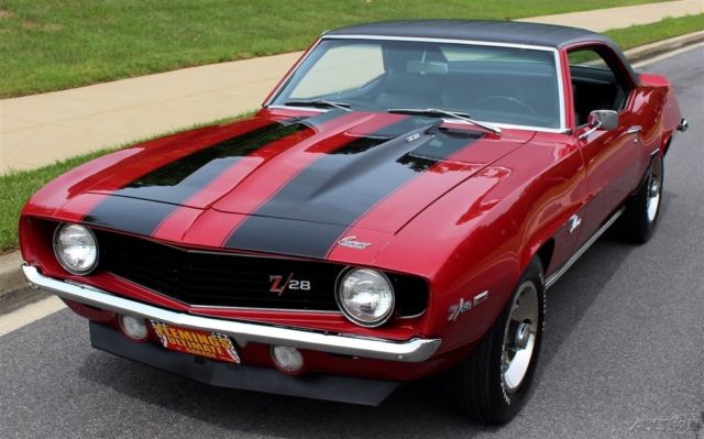 1969 Chervrolet Camaro Z/28 Matching Numbers DZ 302 4 speed Rare Options 1969 Chevrolet Camaro Z/28
