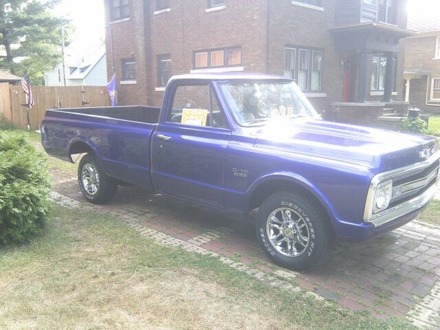 1969 CHEV.C10 FRAME OFF RESTO BEAUTIFUL ALL STEEL TRUCK 400 small blkNO RESEARVE 1969 Chevrolet C-10