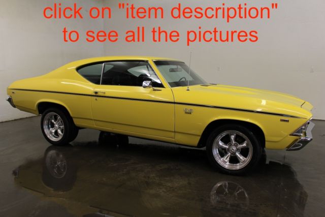 1969 Chevelle 396 big block 4 speed manual PS Power disc brakes bucket seats 1969 Chevrolet Chevelle 396 4 speed bucket seats console disc brakes