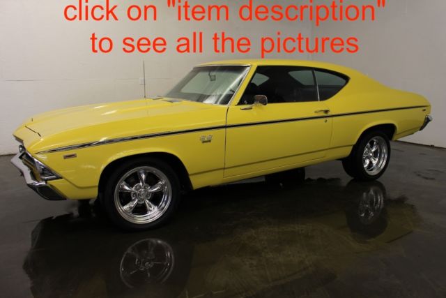 1969 Chevrolet Chevelle 396 4 speed bucket seats console disc brakes - photo 4