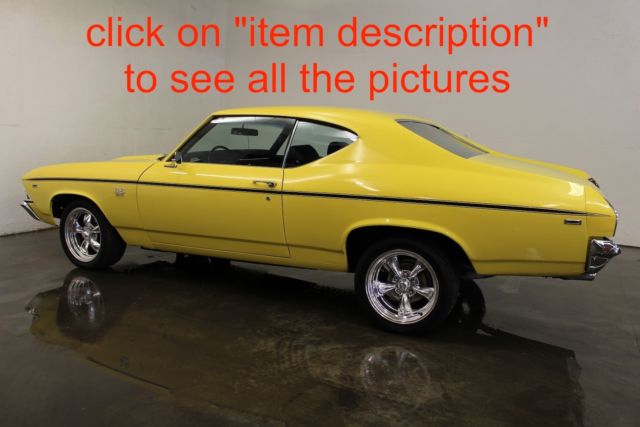 1969 Chevrolet Chevelle 396 4 speed bucket seats console disc brakes - photo 5