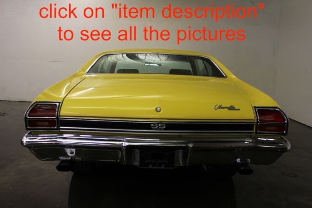 1969 Chevrolet Chevelle 396 4 speed bucket seats console disc brakes - photo 6
