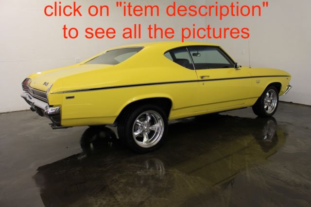 1969 Chevrolet Chevelle 396 4 speed bucket seats console disc brakes - photo 7