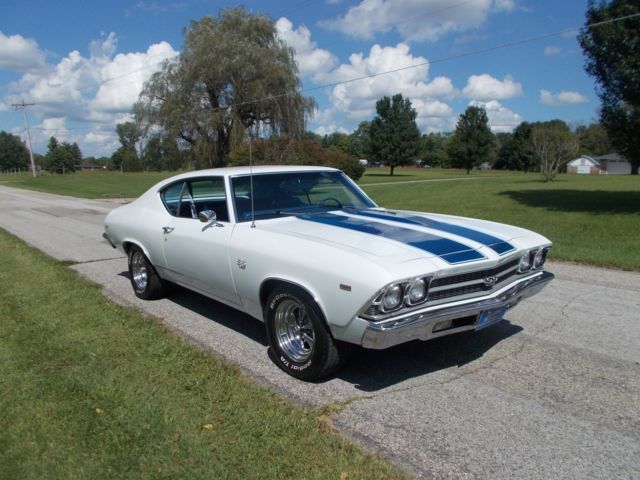 1969 CHEVELLE LIKE NEW FACTORY A/C 56,192 ACTUAL MILES FACTORY WINDOW STICKER 1969 Chevrolet Chevelle SS