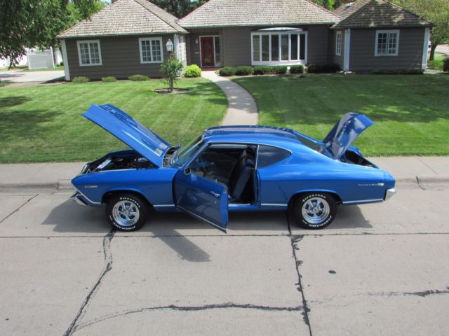 1969 Chevrolet Chevelle MALIBU 2DR HDTP W/SS HOOD - photo 10