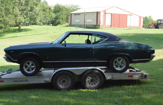 1969 CHEVELLE MALIBU BIGBLOCK 427CI SS CLONE BODY-LESS ENGINE TRANSMISSION 1969 Chevrolet Chevelle