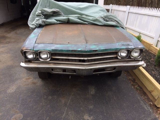 1969 Chevelle Malibu sport coupe project 350 12 bolt rear th350 1969 Chevrolet Chevelle 136 Malibu Sport Coupe