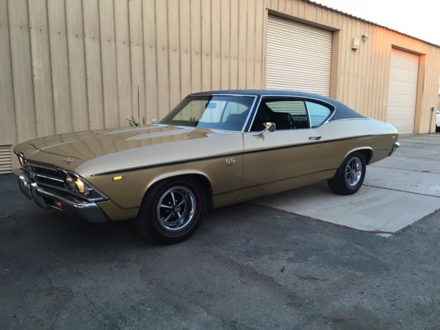 1969 CHEVELLE SS 396 BUILD SHEET ORG CAR NO RUST FACTORY AC BLK PLATE CA CAR 1969 Chevrolet Chevelle SS