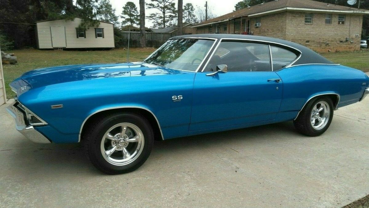 1969 Chevelle SS -- true SS car -- factory tach and gauges, 12-bolt posi. 1969 Chevrolet Chevelle