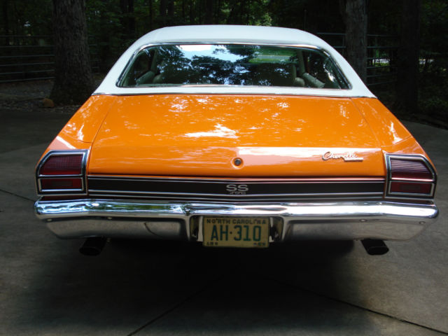 1969 Chevrolet Chevelle SS-396,4 spd,12-bolt 3:31 positraction - photo 10