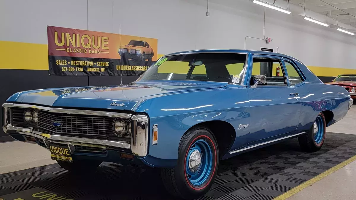 1969 Chevrolet Biscayne L72 427 M22 Transmission REAL 427 Car! 1969 Chevrolet Biscayne 427 L72