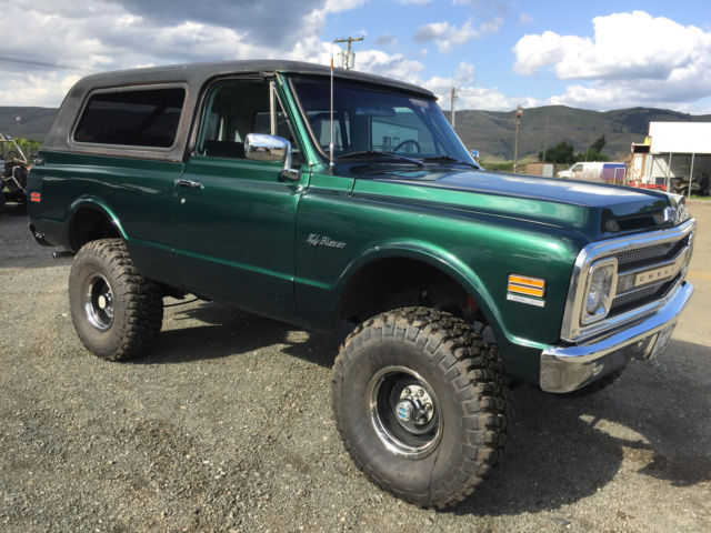 1969 Chevrolet Blazer- ZZ4 small block, EFI, 4 speed, 4" lift, 35" BFG m/t's, 1969 Chevrolet Blazer Base Sport Utility 2-Door