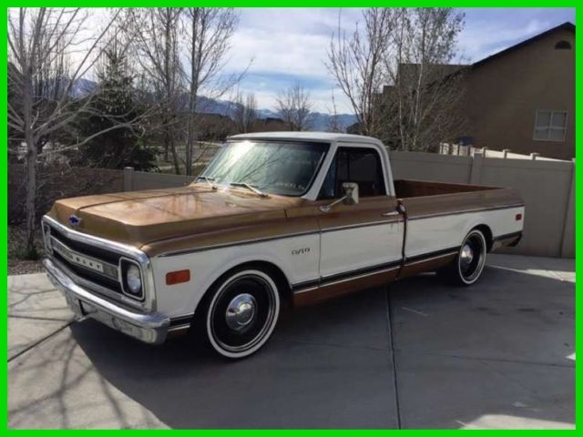 1969 Chevrolet C-10 Pickup 358 V8 Gasoline Performance Kit Mobsteel Wheels UTAH 1969 Chevrolet C-10