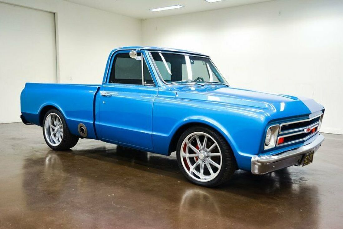 1969 Chevrolet C10 2769 Miles BLUE Pickup Truck LS 5.3L V8 4L60 1969 Chevrolet C-10