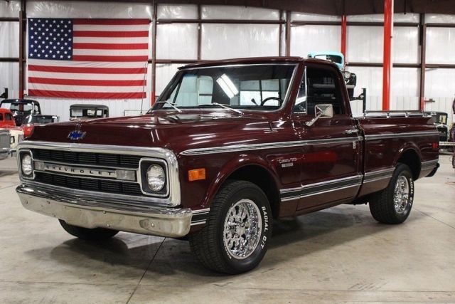 1969 Chevrolet C10 54465 Miles Maroon Pickup Truck 350cid V8 Automatic 1969 Chevrolet C-10 --