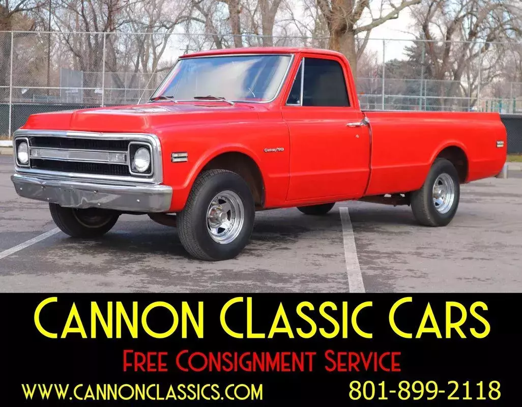 ***1969 Chevrolet C10 Chevrolet 350cui Turbo 350 Red*** 1969 Chevrolet C-10