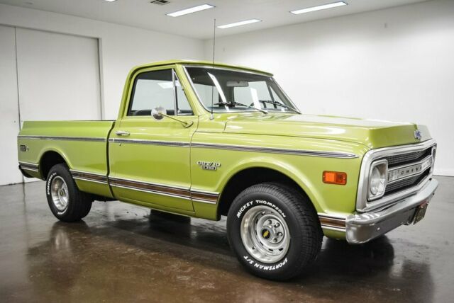 1969 Chevrolet C10 CST 59866 Miles Green Pickup Truck 396 Big Block V8 Turbo 400 1969 Chevrolet C-10 CST